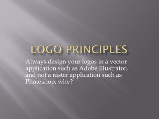 Logo Principles