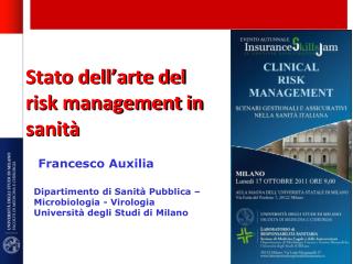 Stato dell’arte del risk management in sanità