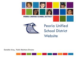 Peoria Unified School District Website
