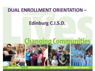 DUAL ENROLLMENT ORIENTATION – Edinburg C.I.S.D.