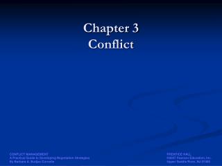 Chapter 3 Conflict
