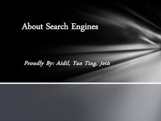 About Search Engines