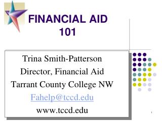 FINANCIAL AID 101