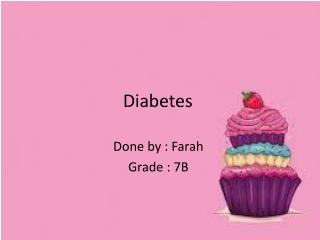 Diabetes