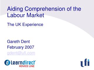 Aiding Comprehension of the Labour Market