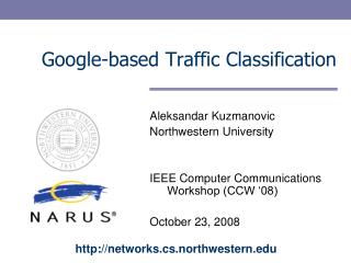 Google-based Traffic Classification