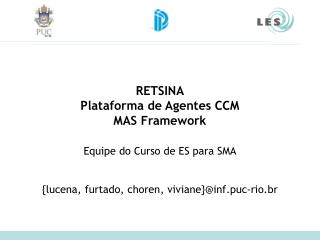 RETSINA Plataforma de Agentes CCM MAS Framework