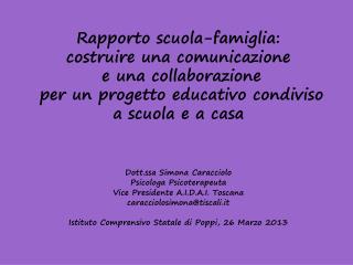 Rapporto scuola-famiglia: costruire una comunicazione e una collaborazione