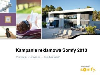 Kampania reklamowa Somfy 2013