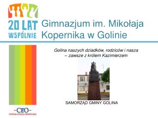 Gimnazjum im. Mikołaja Kopernika w Golinie