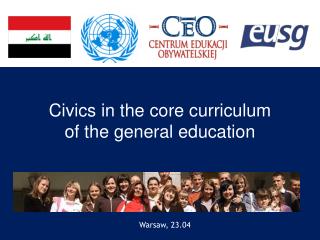 Civics in the core curriculum of the general education