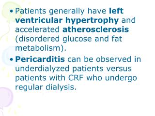 Hematologic Manifestations