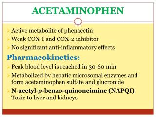 ACETAMINOPHEN