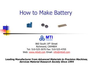 How to Make Battery