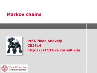 Markov chains