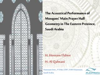 H. Hossam Eldien H. Al Qahtani