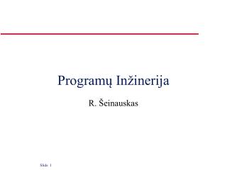 Program ų Inžinerija