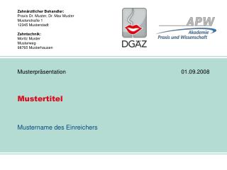Mustertitel