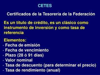 CETES