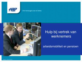 Hulp bij vertrek van werknemers