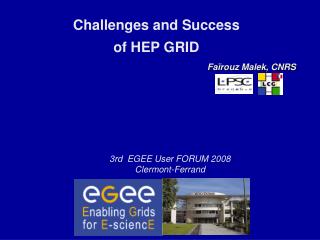 Challenges and Success of HEP GRID