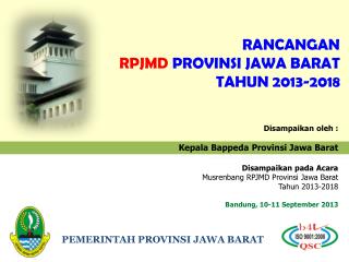 PEMERINTAH PROVINSI JAWA BARAT