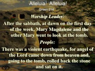 Worship Leader: