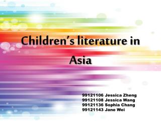Children’s literature in Asia