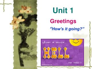 Unit 1