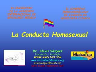 IV ENCUENTRO DE LA ACADEMIA INTERNACIONAL DE SEXOLOGÍA MEDICA