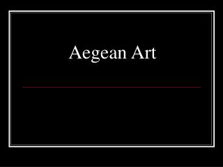Aegean Art