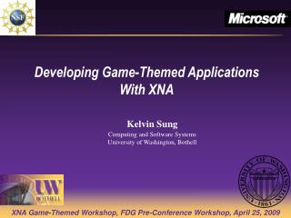 Developing Game-Themed Applications With XNA