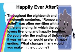 Happily Ever After?