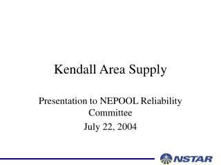 Kendall Area Supply