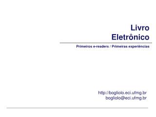 Livro Eletrônico