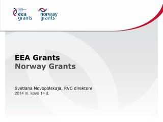 EEA Grants Norway Grants