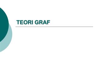 TEORI GRAF