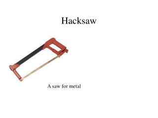 Hacksaw