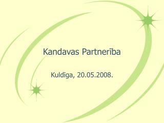 Kandavas Partnerība