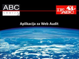 Aplikacija za Web Audit