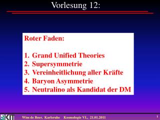 Vorlesung 12: