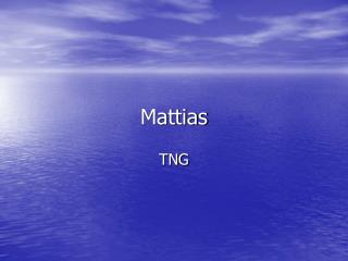 Mattias