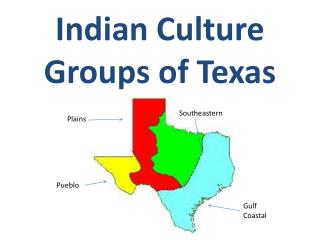 Indian Culture Groups of Texas