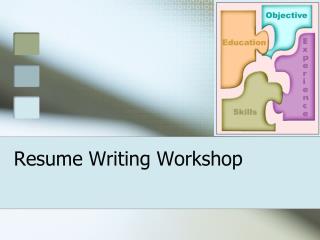 Resume Writing Workshop