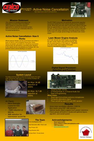 P11227- Active Noise Cancellation https://edge.rit/content/P11227/public/Home