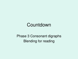 Countdown