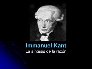 Immanuel Kant