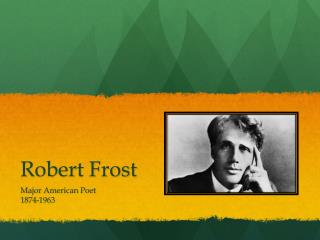 Robert Frost