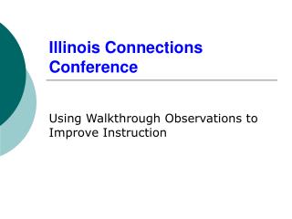 Illinois Connections Conference