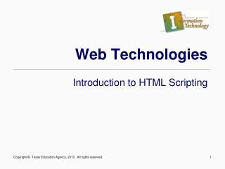 Web Technologies